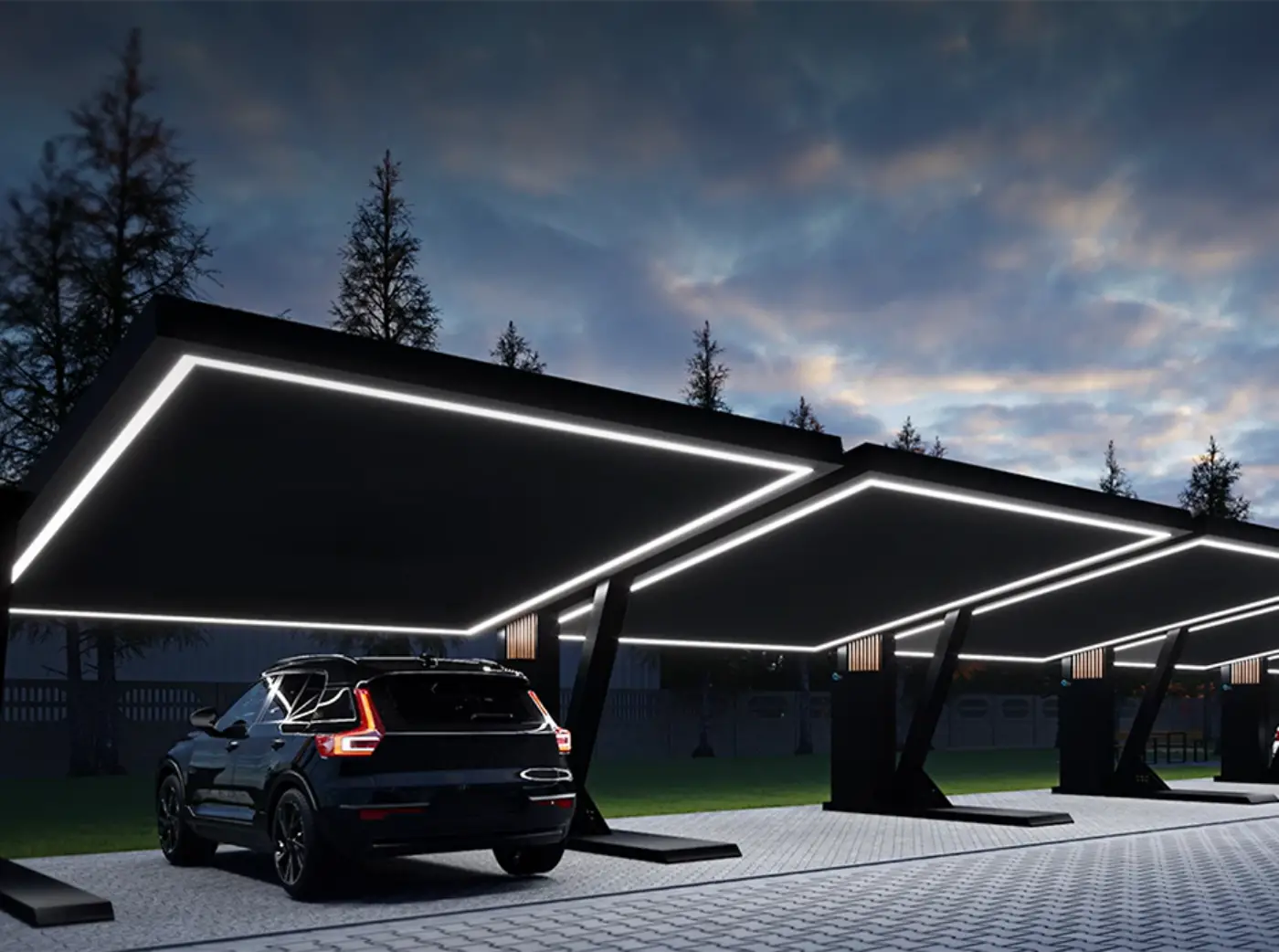 GESC חניה סולארית (1)